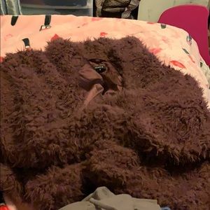 Torrid Plum Teddy / Sherpa / Faux Fur Jacket 6X